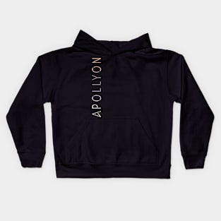 Apollyon test design Kids Hoodie